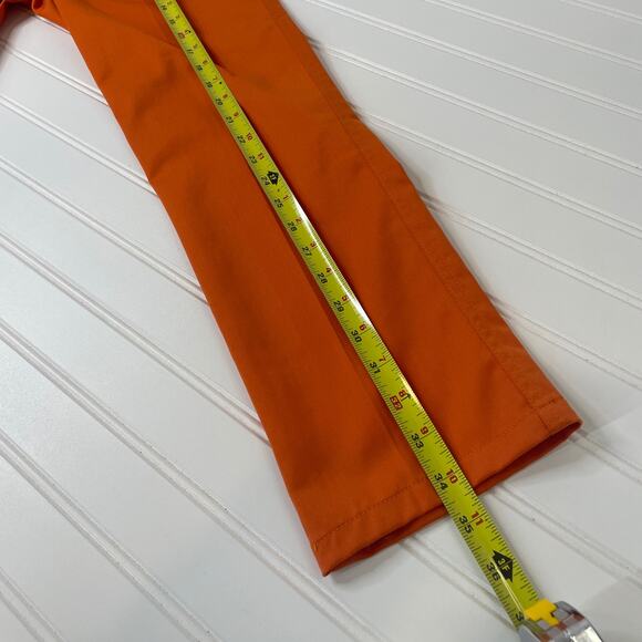 Peace of Cloth Womens Orange Mid Rise Straight Legs Pants Size 2 - Picture 7 of 7